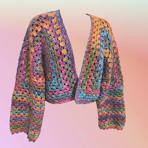 Crochet Colorful jacket